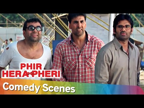 Phir Hera Pheri | Best of Comedy Scenes | Akshay Kumar - Paresh Rawal Rajpal Yadav - Johny Lever