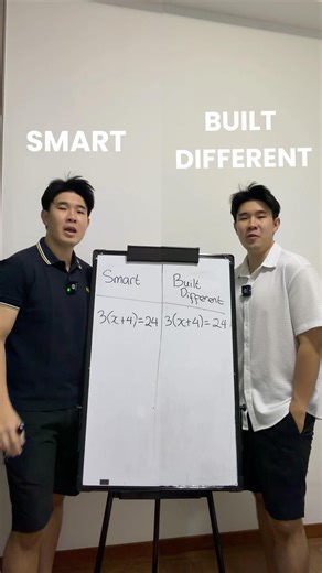 Smart vs Built Different: Solving Algebra 😭🤯
