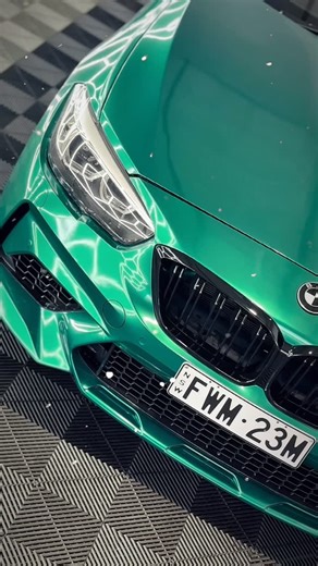 APG | PPF & Car Wrap Sydney on Instagram: "One of the sexiest F20 so far ? - M2 Comp Bumper installed - Isle of man green colour wrap - 10% window tint applied - Yellow DRLs installed - Stage 2 tuned Satisfied customer, we achieved our goal #apg #f20 #bmw #m2competition bimmer"