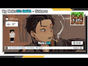 UI Subaru Re:ZERO - Neko UI Pack || Resources Pack UI Anime for MCPE 1.21+