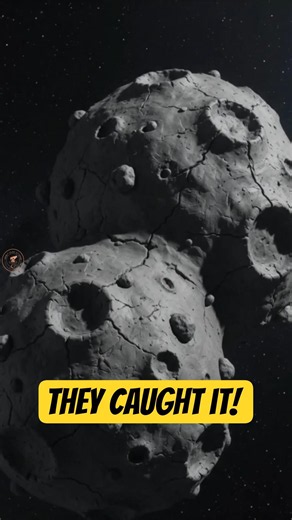 The time humanity literally caught a speeding space comet ☄️🎣 #space #universe #shorts