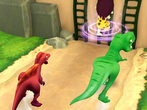 Play Dinosaur Shifting Run | Free Online  Games. KidzSearch.com