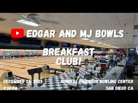 Breakfast Club LIVE | Dec 31 | Admiral Robinson | San Diego | #bowling300 #7-10