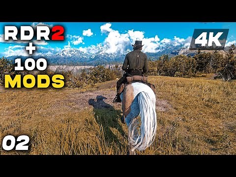 RED DEAD REDEMPTION 2 With 100+ MODS Gameplay Walkthrough Chapter 2 FULL GAME [4K 60FPS PC ULTRA]