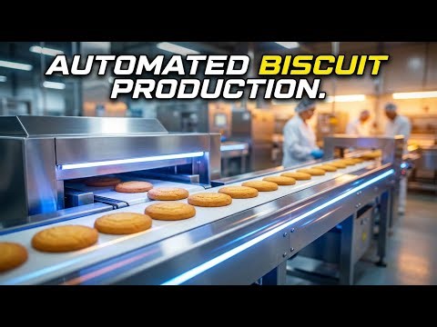 Automated Biscuit Production: Precision Engineering and Factory Operations Revealed