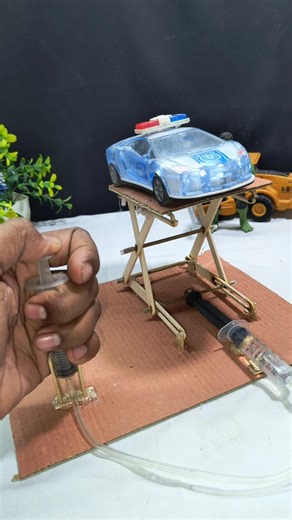 Hydraulic Lifting Machine | Powerful Hydraulic System Working#viral #shorts #youtubeshorts #youtube