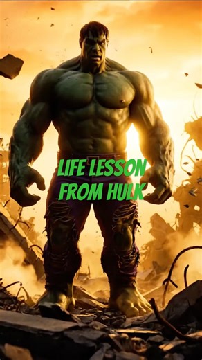 Life lesson from hulk#motivation #quotes