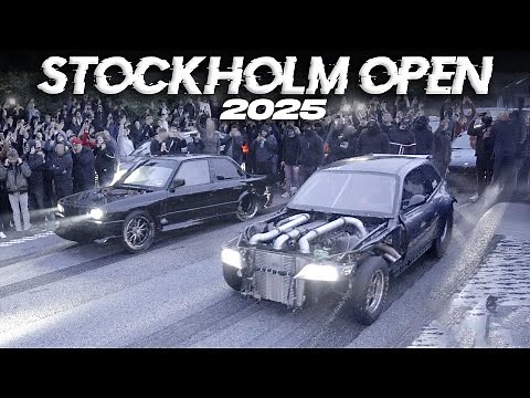 Worlds most INTENSE underground Street Race - Stockholm Open 2025