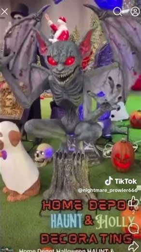 Evil Pixie Demo #halloween #horror #homedepot #animatronics #halloweenanimatronics #forest