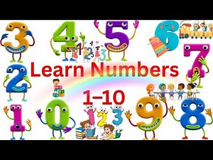 Learn Numbers 1 to 10 for Kids 🔢 | Fun Counting with Animation