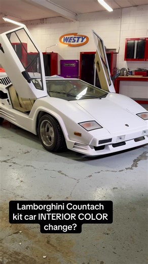 Lamborghini Countach Interior Color Review