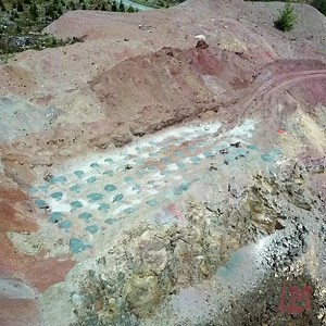 1.2K views · 50 reactions | This blast required a very high powder factor as we were working with pre-fractured rock in big, blocky chunks. The tighter 8x8 pattern and 2 lbs/yd powder factor helped break up those big chunks instead of just displacing and moving them off the bench. Again, we can let it fly like this when we’re out in the middle of the woods with miles between us and any type of civilization. | McCallum Rock Drilling | Facebook