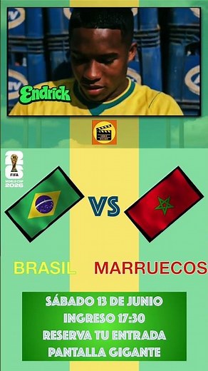 Brasil vs Marruecos (13/06/26)