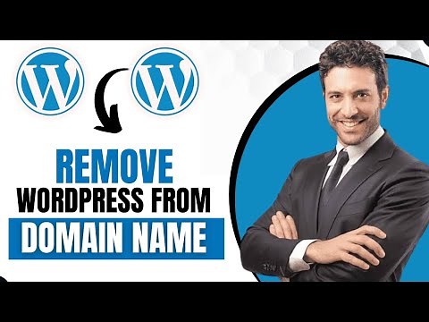 How To Remove Wordpress From Domain Name (Best Method)