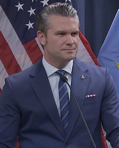 Defense Secretary Pete Hegseth on Thursday delivered a press conference from Central Command headquarters in Tampa, Florida, on the continuing U.S. military operations in the Middle East, such as Epic Fury. Before this conference it was announced that Homeland Security secretary, Kristi Noem, was being replaced by Sen. Markwayne Mullin (R-OK). Questioned on this by reporters, Hegseth shared his thoughts.