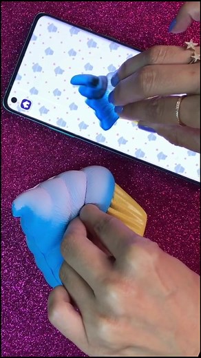 Squishy Cupcake Coloring: Relaxing DIY with Squishy Magic App