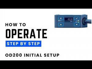 SICK OD200 Initial Setup - Laser Distance Sensor
