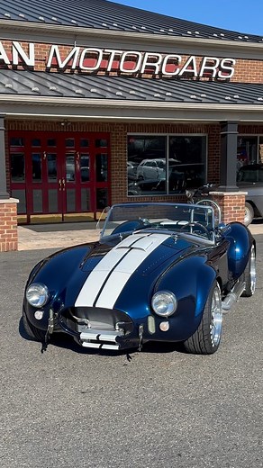 26K views · 59 reactions | SOLD‼️1965 @backdraft_racing Cobra  Finished in Indigo Blue with White Stripes, powered by the Roush 427R 550HP  #JMCCobra #shelby #cobra #427 We have more on the way, give us a call if you are interested in parking on of these in your driveway! ☎️609-871-2700 JMCCobra.com | Jonathan Motorcars | Facebook