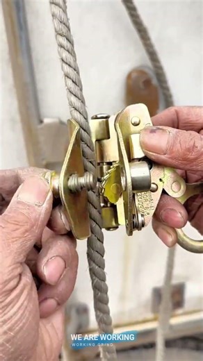 🔗 Automatic Wire Rope Grab for Vertical Fall Protection