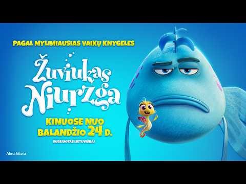 ŽUVIUKAS NIURZGA / Pout-Pout Fish – anonsas | Kinuose nuo balandžio 24 d.