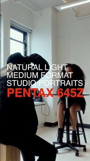 Natural Light Studio Portraits - Pentax 645Z
