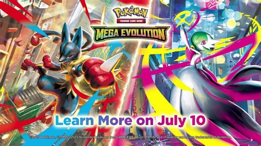 Pokémon TCG: Mega Evolution "Sneak Peek" Trailer