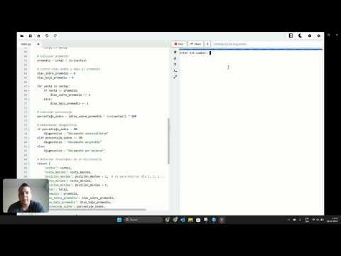 VIDEO Aplicación de estructuras de control en python