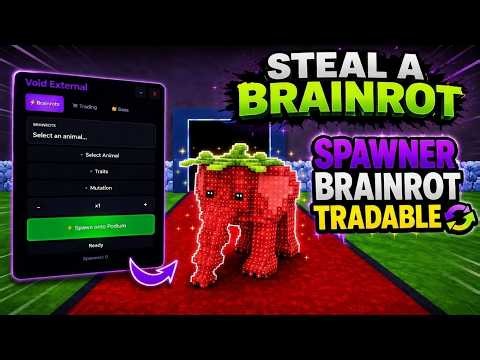[Keyless] Steal a Brainrot Spawner Script | TRADABLE + SPAWNER + NOT VISUAL | SAFE
