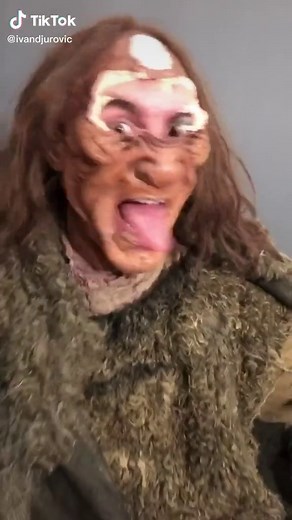 Reverse Cyclops Transformation with Special Effects Makeup