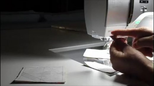 Star Singles half sq triangles tutorial