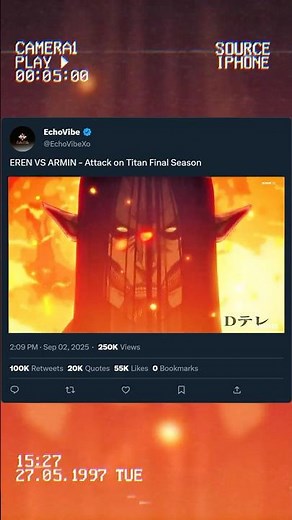 Eren vs Armin Full Fight | Attack on Titan Final Season