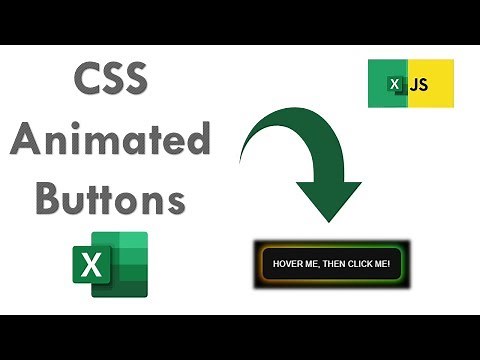 Crea Botones Animados en Excel con CSS - Complementos Web - Web Add-íns