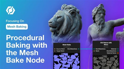 Create a Reusable Mesh Baking Workflow in InstaMAT with the Mesh Bake Node and the Element Graph | InstaMAT