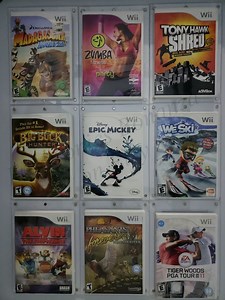 Authentic Nintendo Wii Games - Etsy