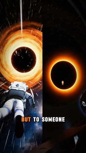 what happens if you fall into a black hole? #space #blackhole #science #zackdfilms #astronomy