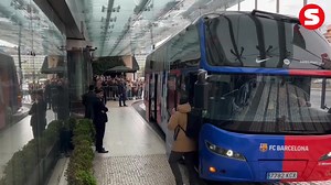2.6M views · 177K reactions |   This is how Barça arrives in Lisbon, to the Epic Hotel Sana Marques, to face Benfica in the round of 16 of the Champions… See more | Kevin Boy | Facebook