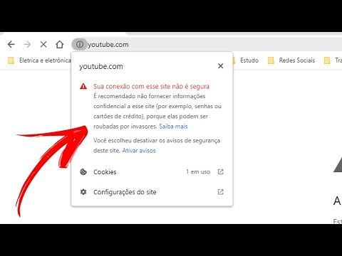 Google Chrome "Sua Conexão Com Este Site Não É Segura" - Como Resolver ( Atualizado 2022 )