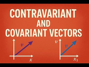 Contravariant and Covariant Vectors#maths,#mathematics,#vectors
