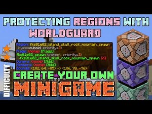 How to set up Worldguard - Create Your Own Minigame - Paper 1.17 - Minecraft Command Blocks - Ep. 3