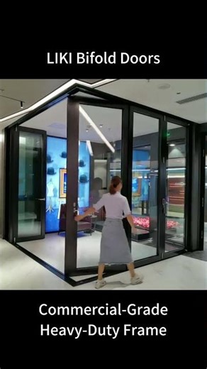 The Ultimate Heavy-Duty Folding Door: Zero Corner Post, 100% Strength