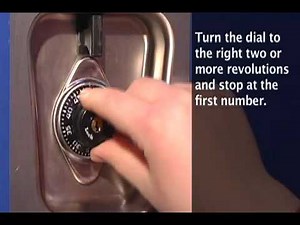 Master Lock Model 1630 Locker Lock - Student Training Video