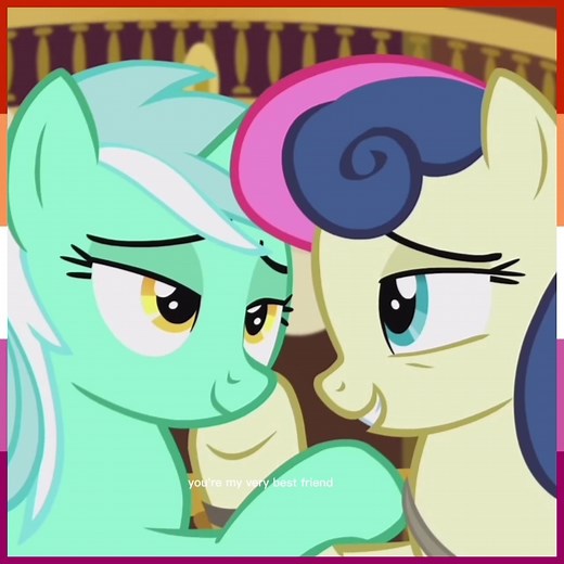 MLP Lyra and Bonbon's Friendship