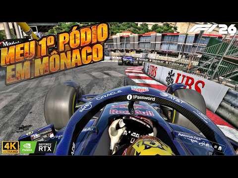 WE ACHIEVED OUR FIRST PODIUM IN MONACO!!! 🏆💥 | Career Mode (Ultra Realistic) F1 26 MOD