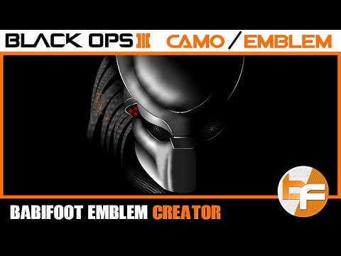Black Ops 3 Emblem Tutorial 046 - Predator #Babifoot