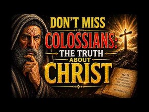 The Book of Colossians Explained Like You've Never Seen It Before
