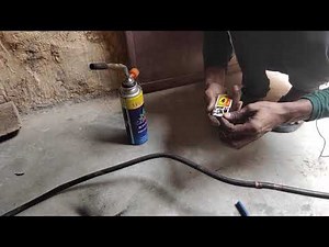 copper pipe ko kese welding kre ( how to joint copper pipe welding rod) copper brejing kese kre