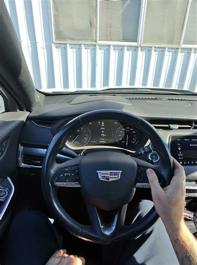 2022 Cadillac XT4 Oil life Reset #cars #automobile #mechanic #tools #oilchange #shorts #fyp #feed