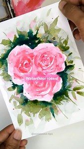 🌹 Unlock the Easiest Way to Paint a Watercolor Rose! 🌹 With just a tissue and a few simple techniques, you can create a stunning watercolor rose in minutes! 🎨 Watch, learn, and give it a try—perfect for beginners and pros alike. 💡 Don't forget to share your creations and tag me! ✨ What’s your go-to watercolor technique? Let me know in the comments! 👇 Follow for more watercolor tips & tricks! #WatercolorTips #Watercolorrose #Watercolor #ArtReel #painting | Watercolor.Tips