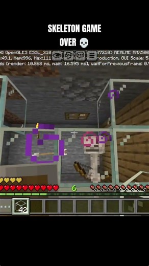 Did you really think this skeleton could kill me? My loyal wolf finished it.”💀