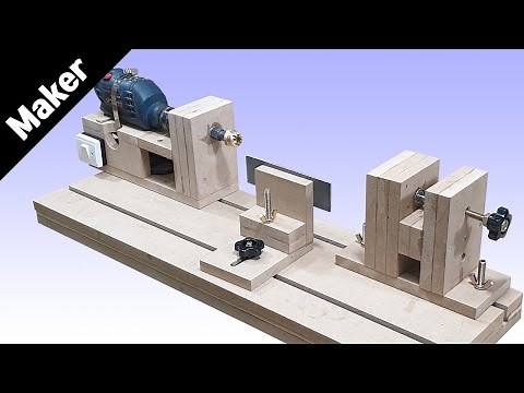wooden lathe woodworking lathe (Free Plans Sketchup file)